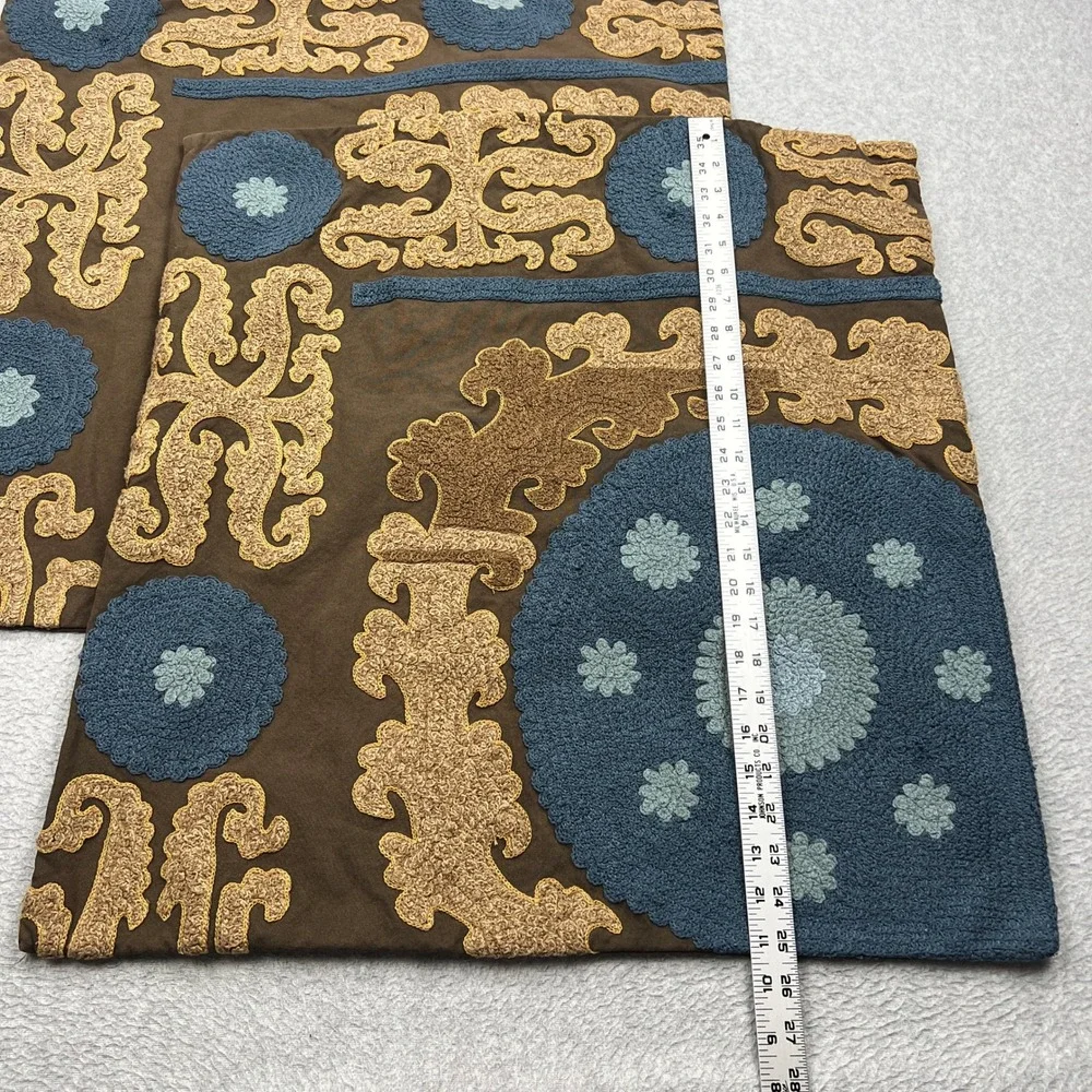 Pottery Barn Pillow Shams Set Square 25